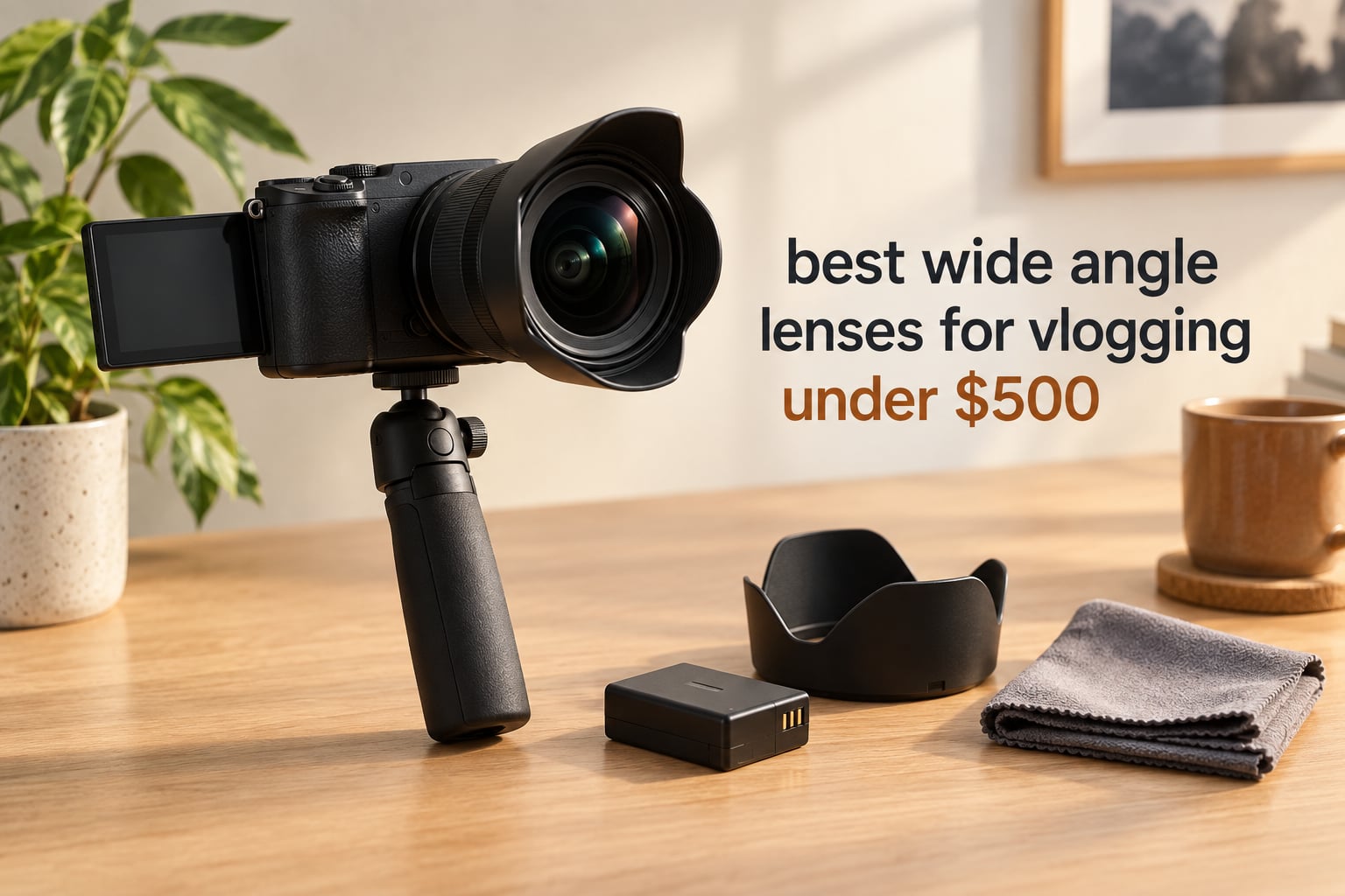 best wide angle lenses for vlogging under $500