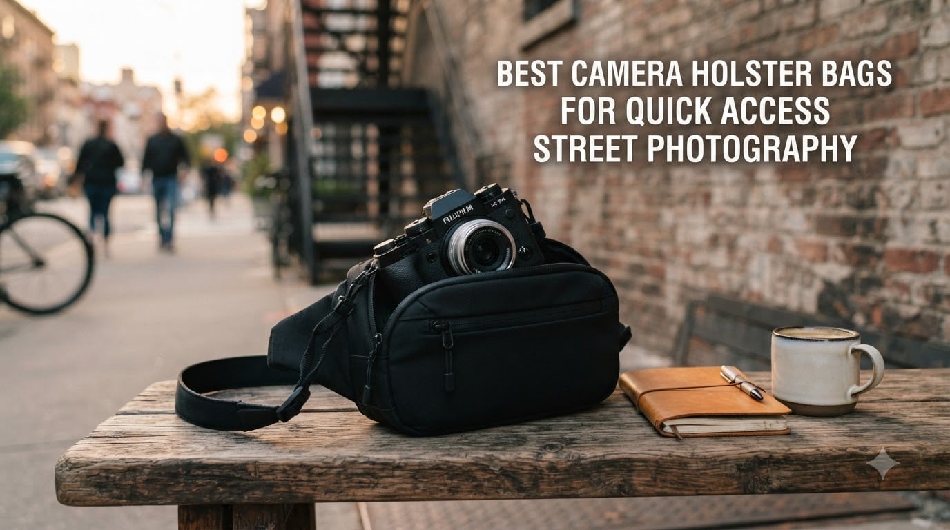 best camera holster bags for quick access street photography