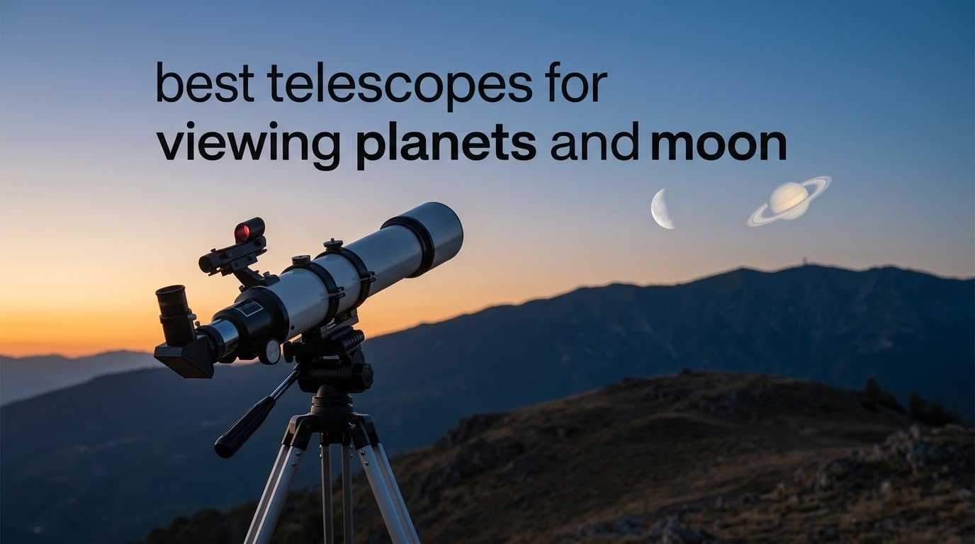 best telescopes for viewing planets and moon