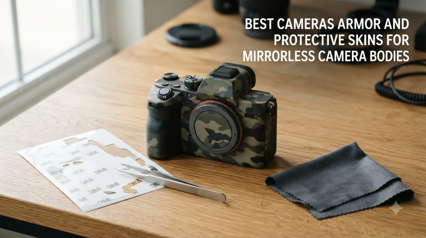 best cameras armor and protective skins for mirrorless camera bodies