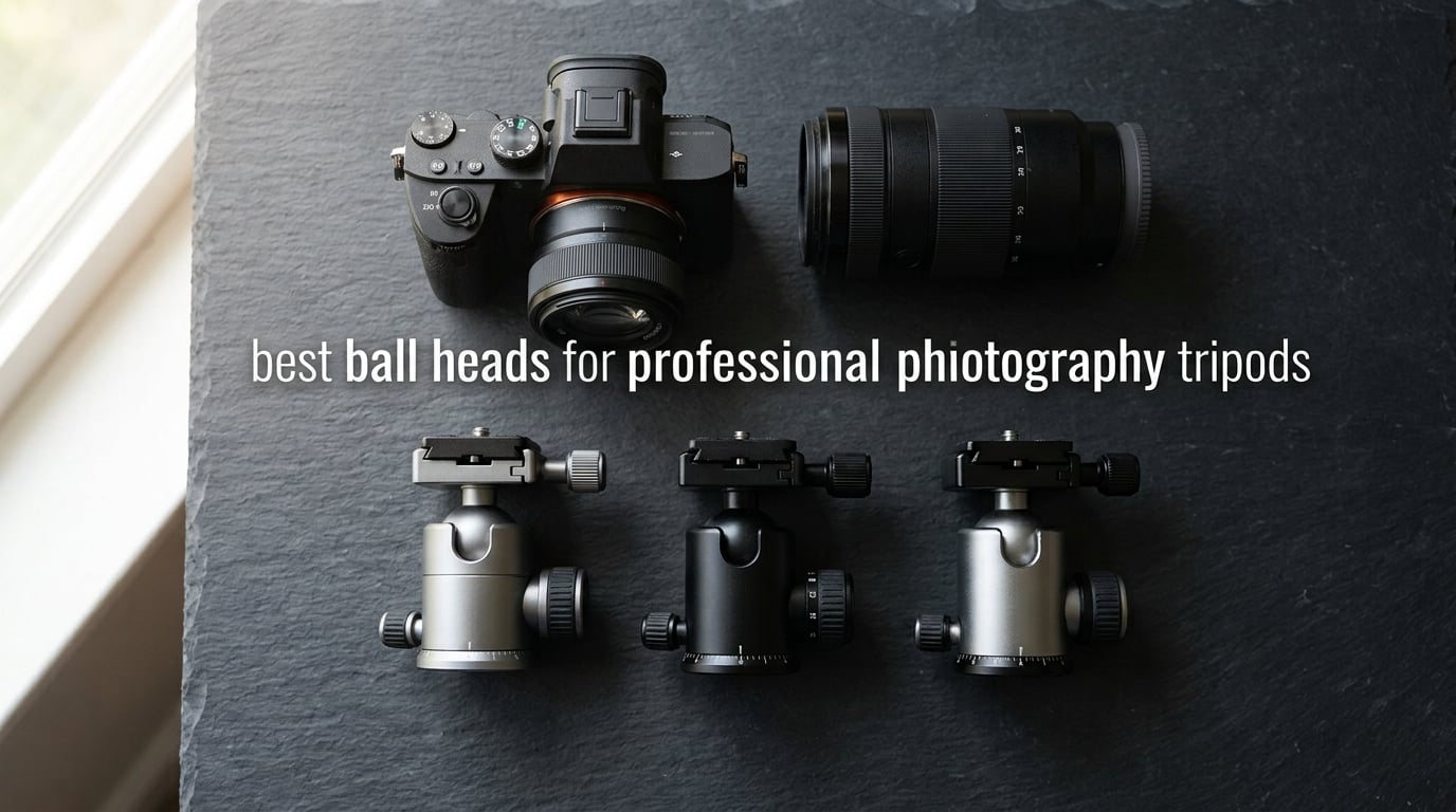 best ball heads for professional photography tripods