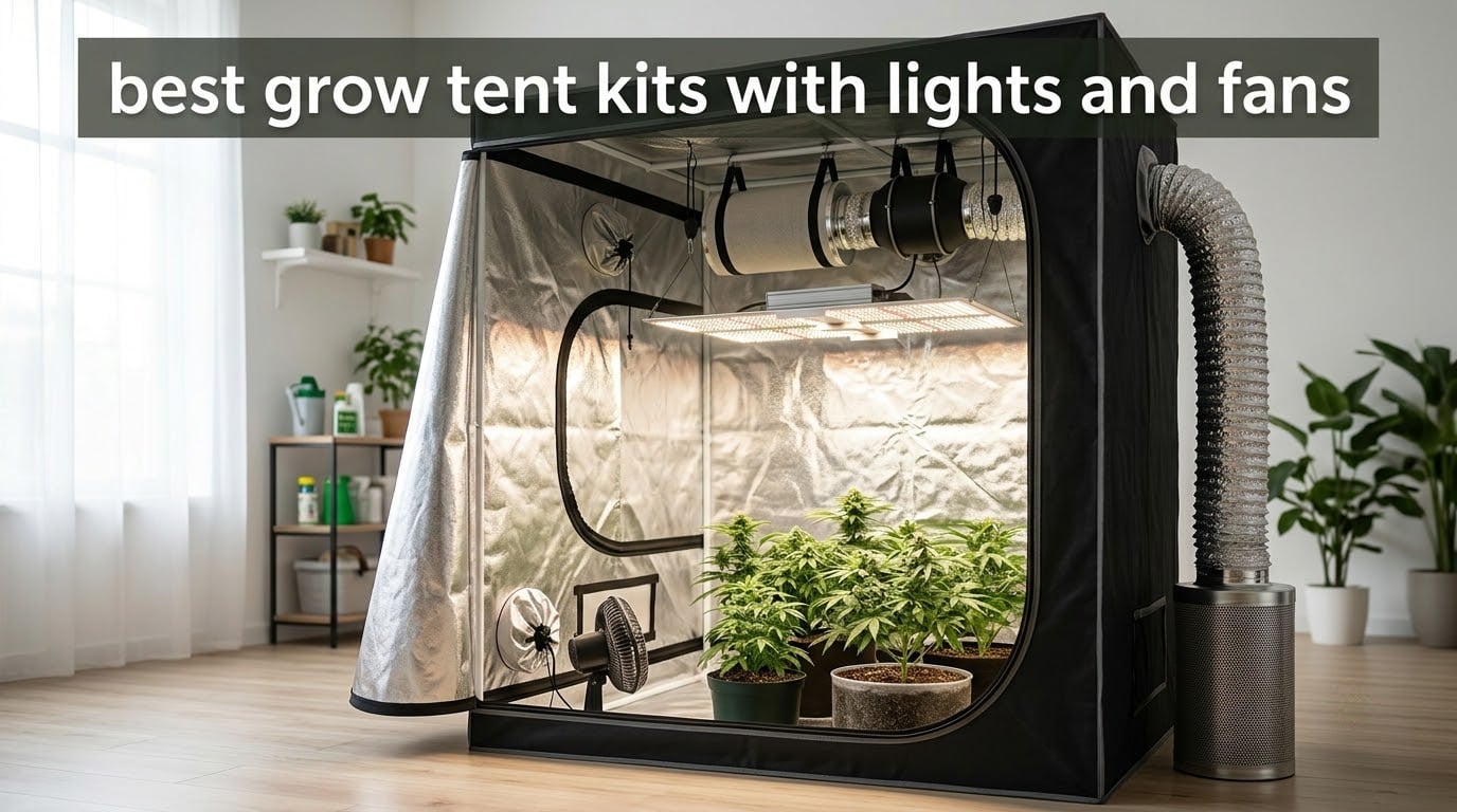 best grow tent kits with lights and fans