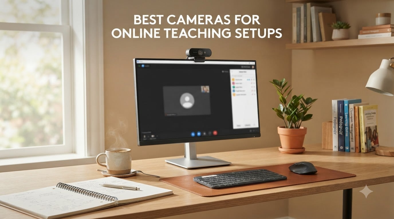 best cameras for online teaching setups