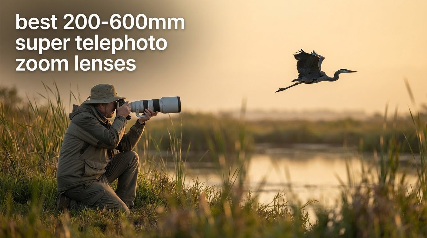 best 200-600mm super telephoto zoom lenses