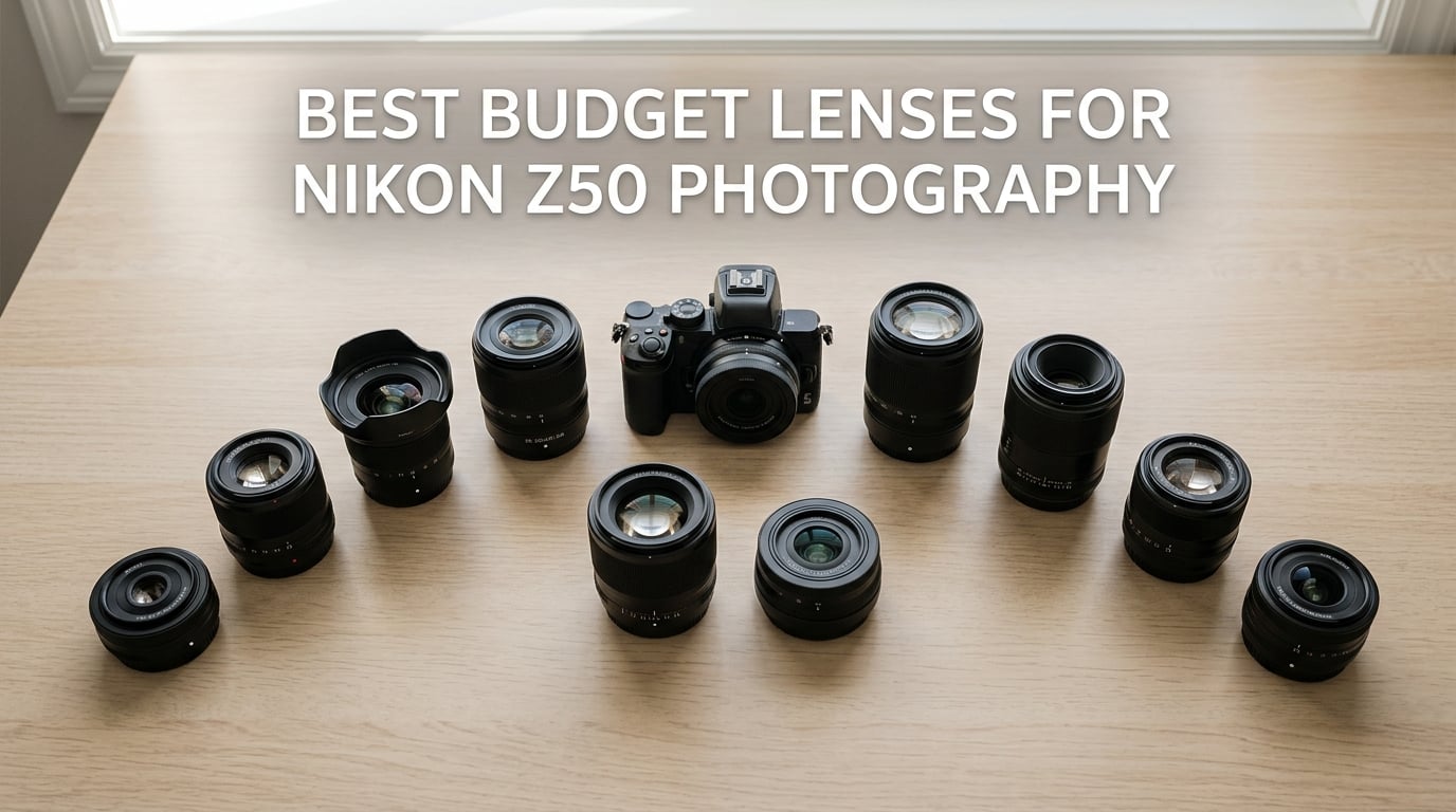 best budget lenses for nikon z50 photography