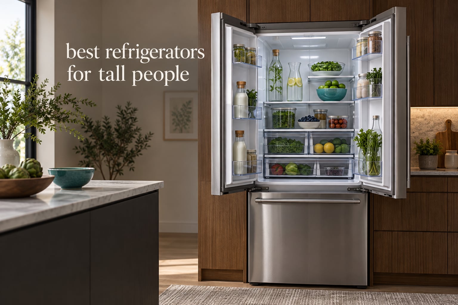 best refrigerators for tall people