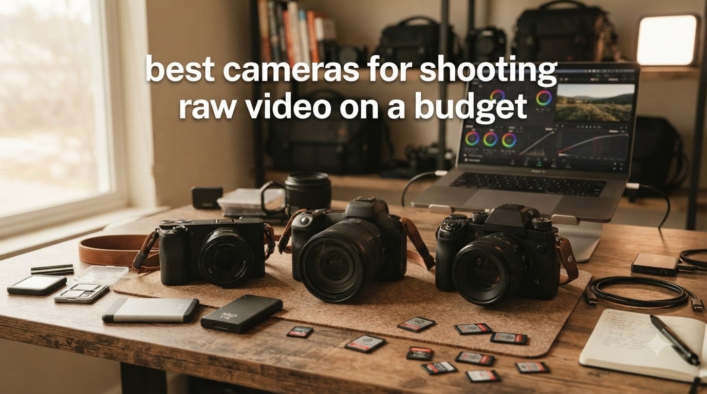best cameras for shooting raw video on a budget