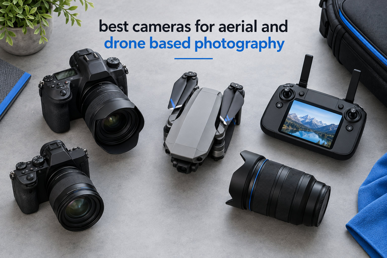 best cameras for aerial and drone based photography