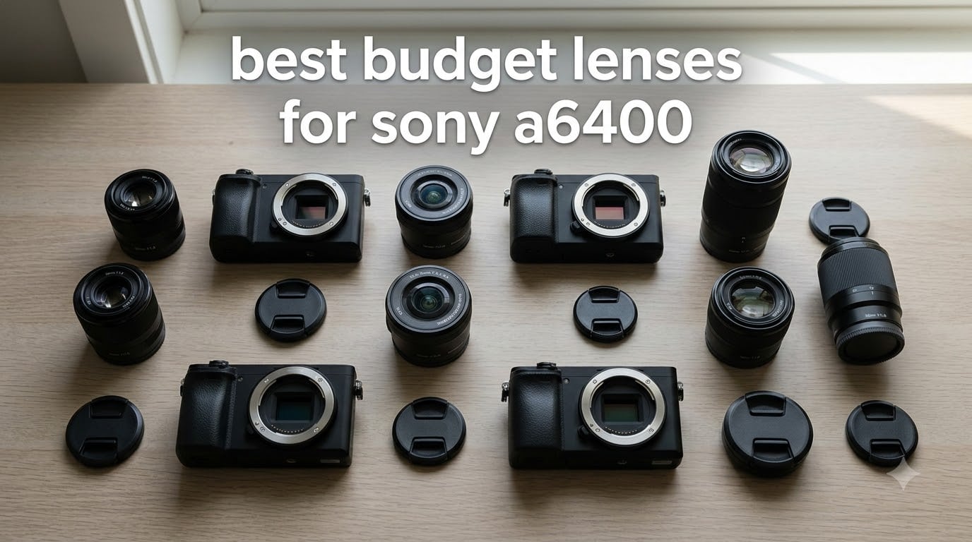 best budget lenses for sony a6400