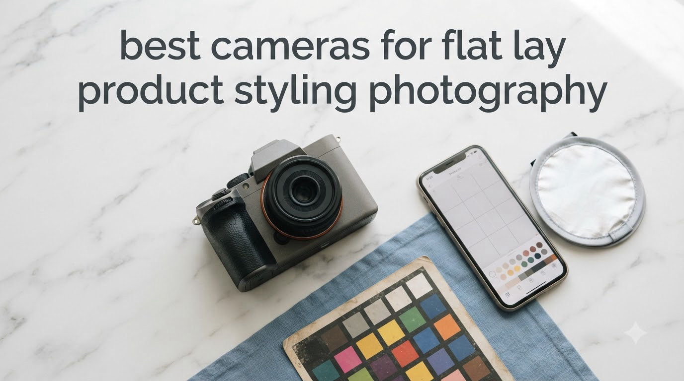 best cameras for flat lay product styling photography