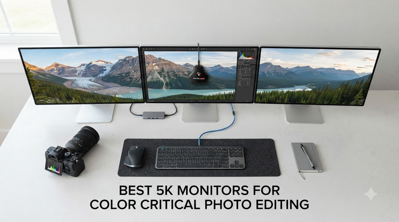 best 5k monitors for color critical photo editing