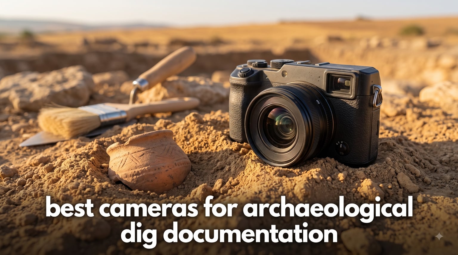 best cameras for archaeological dig documentation
