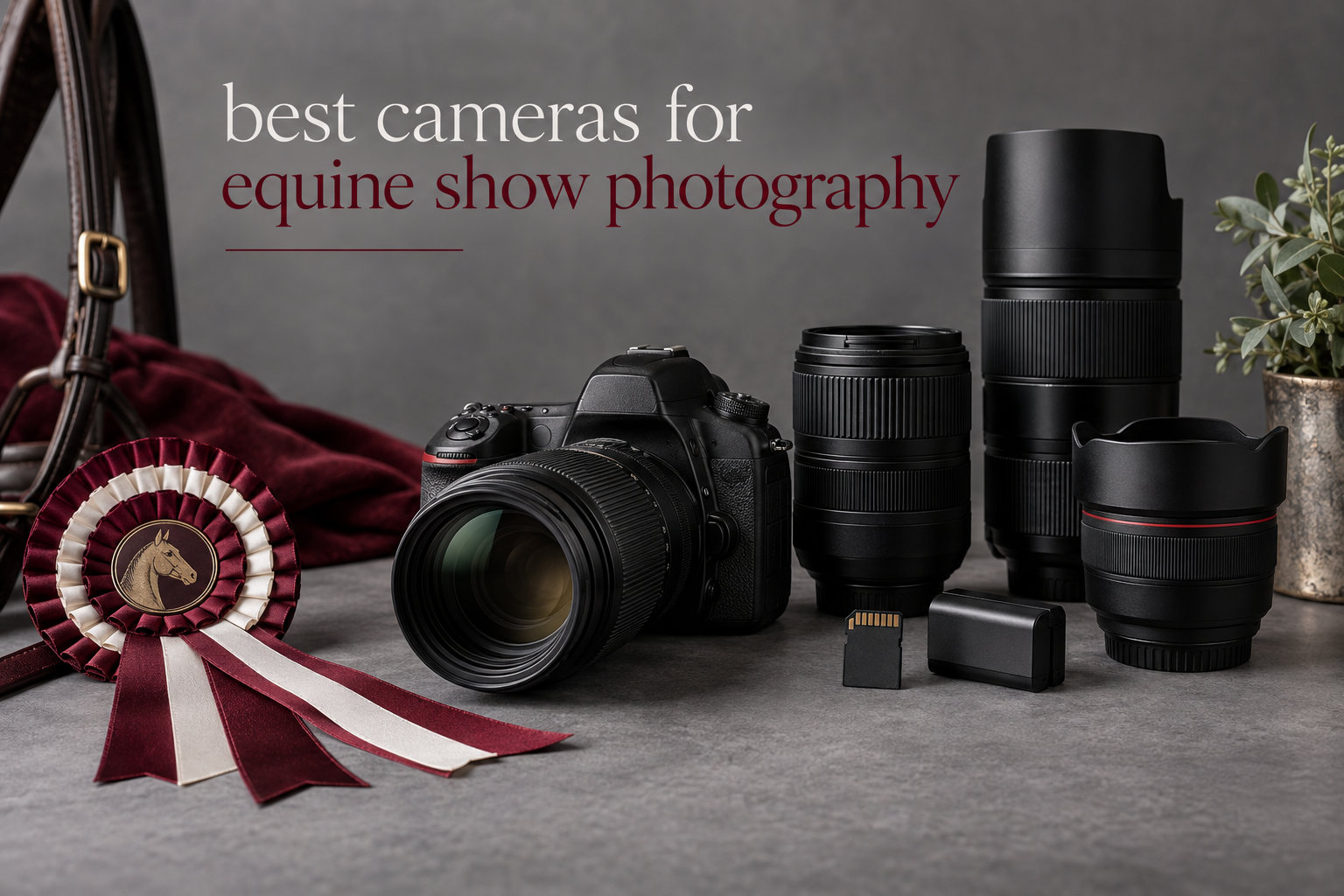 best cameras for equine show photography