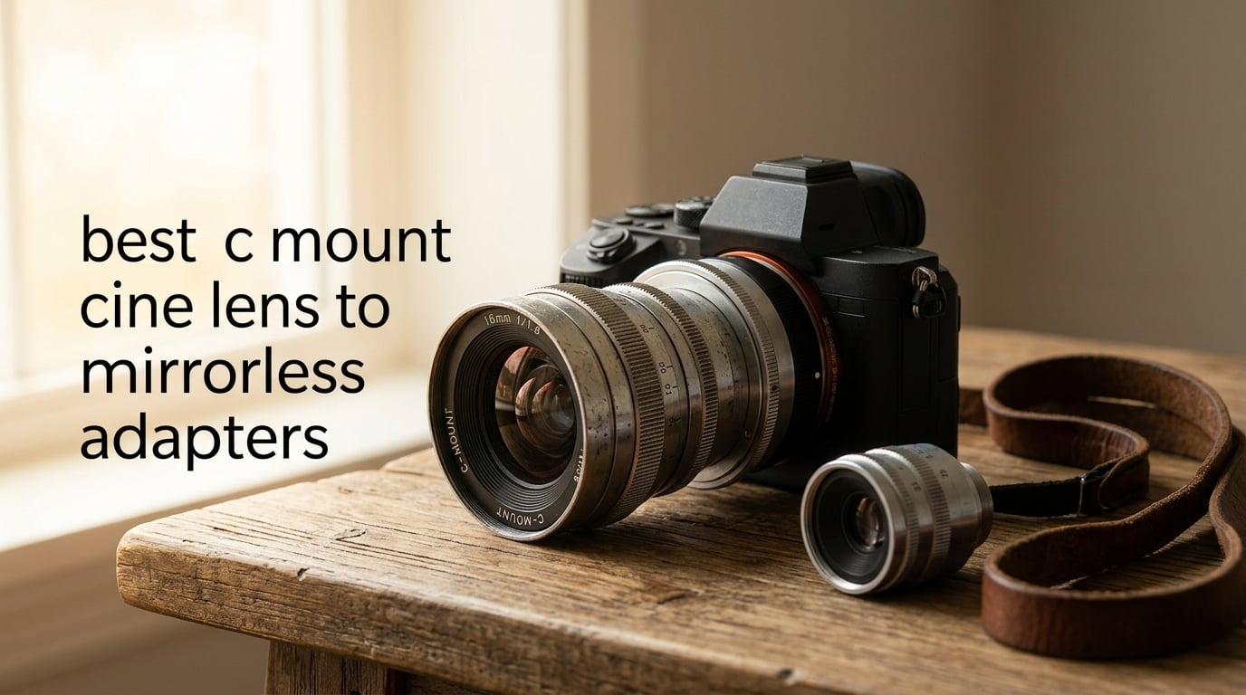 best c mount cine lens to mirrorless adapters