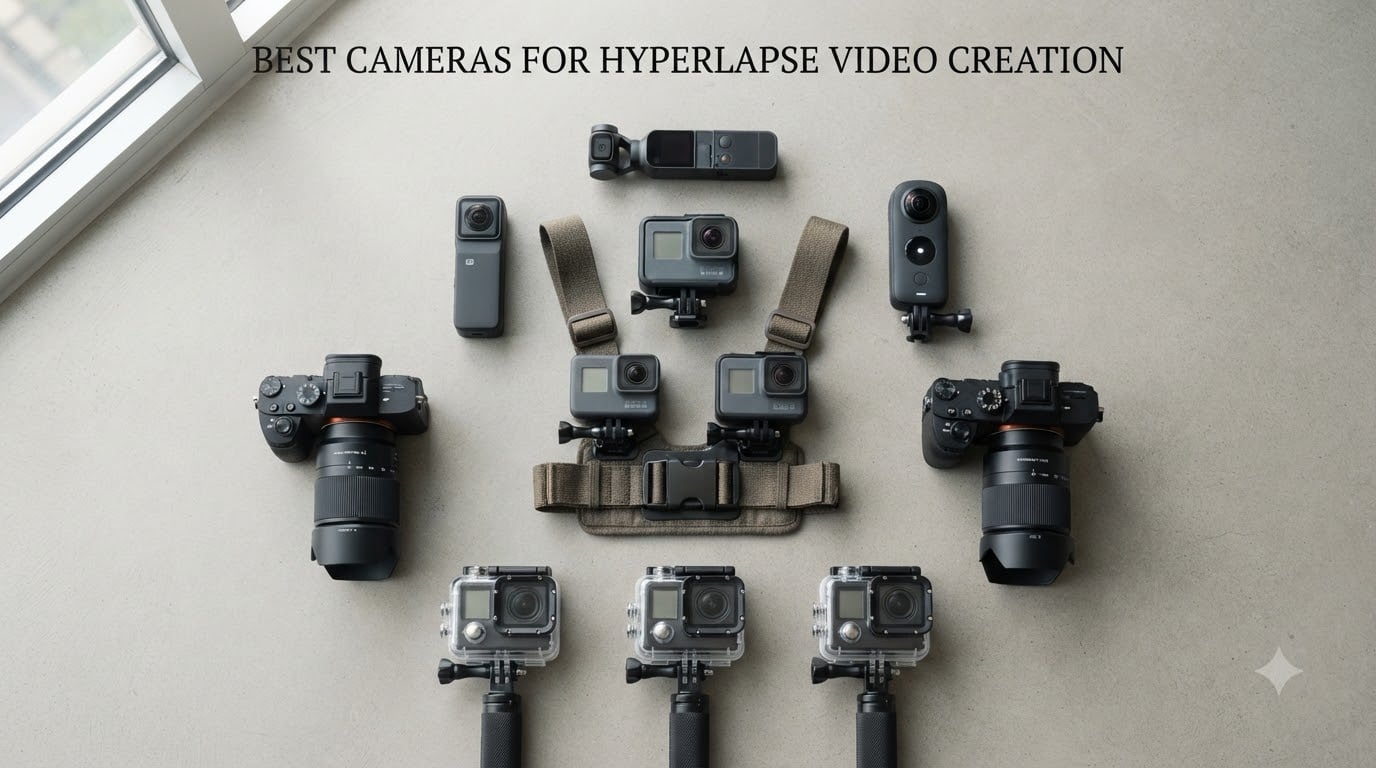 best cameras for hyperlapse video creation