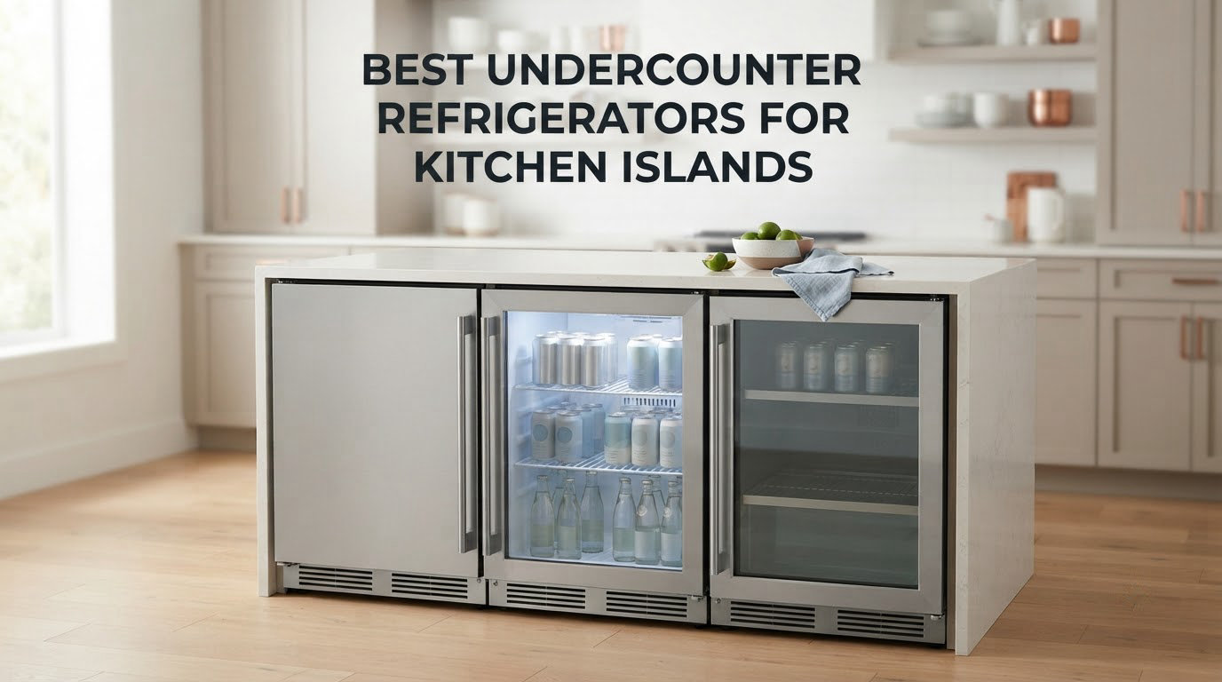 best undercounter refrigerators for kitchen islands