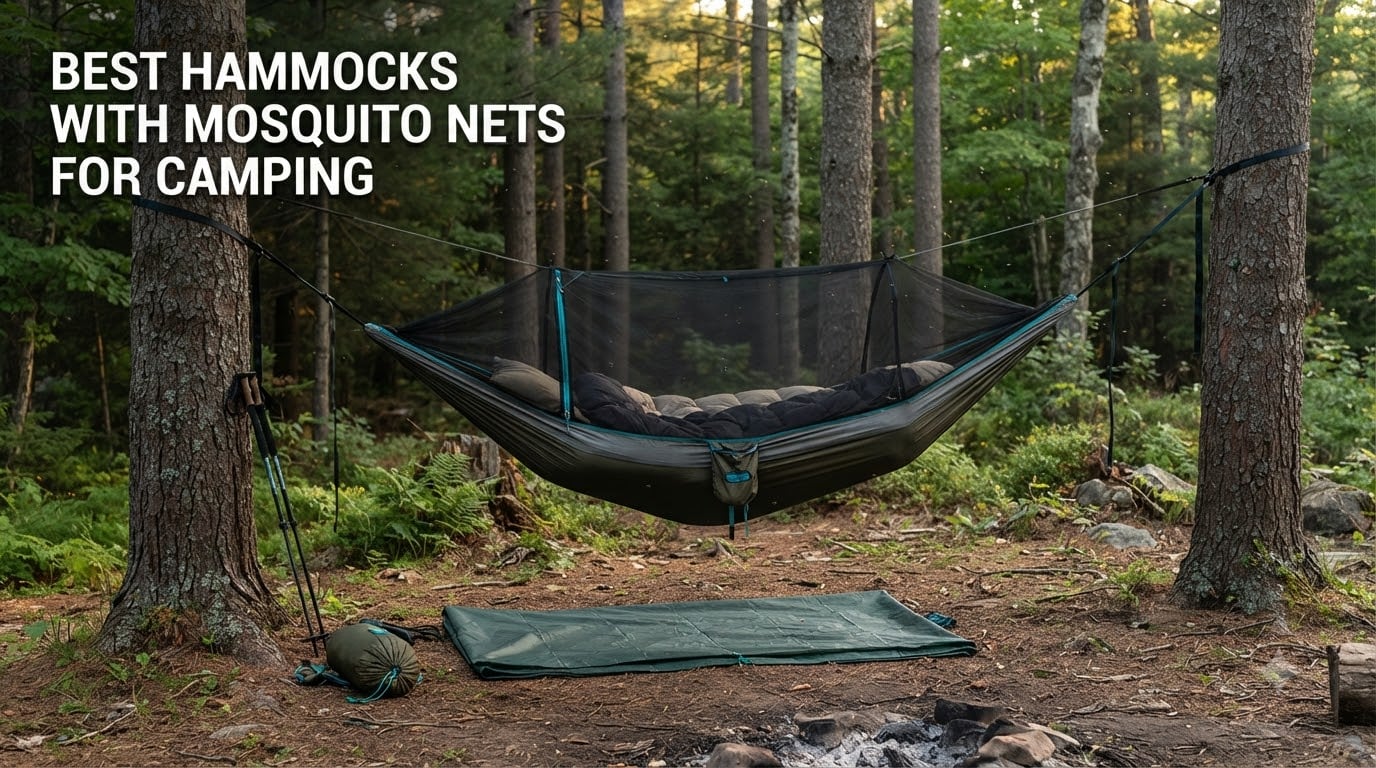best hammocks with mosquito nets for camping