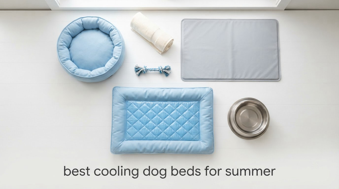 best cooling dog beds for summer