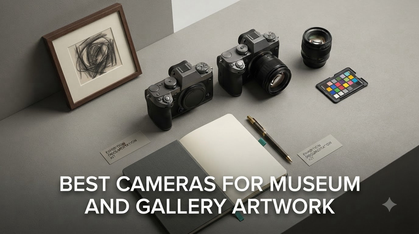 best cameras for museum and gallery artwork