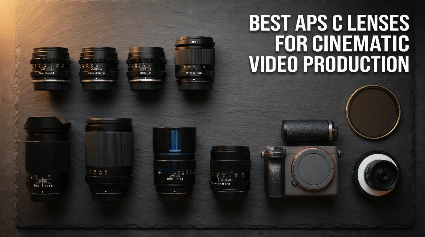 best aps c lenses for cinematic video production