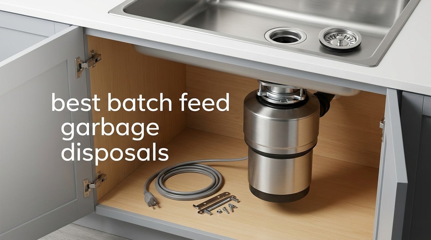 best batch feed garbage disposals
