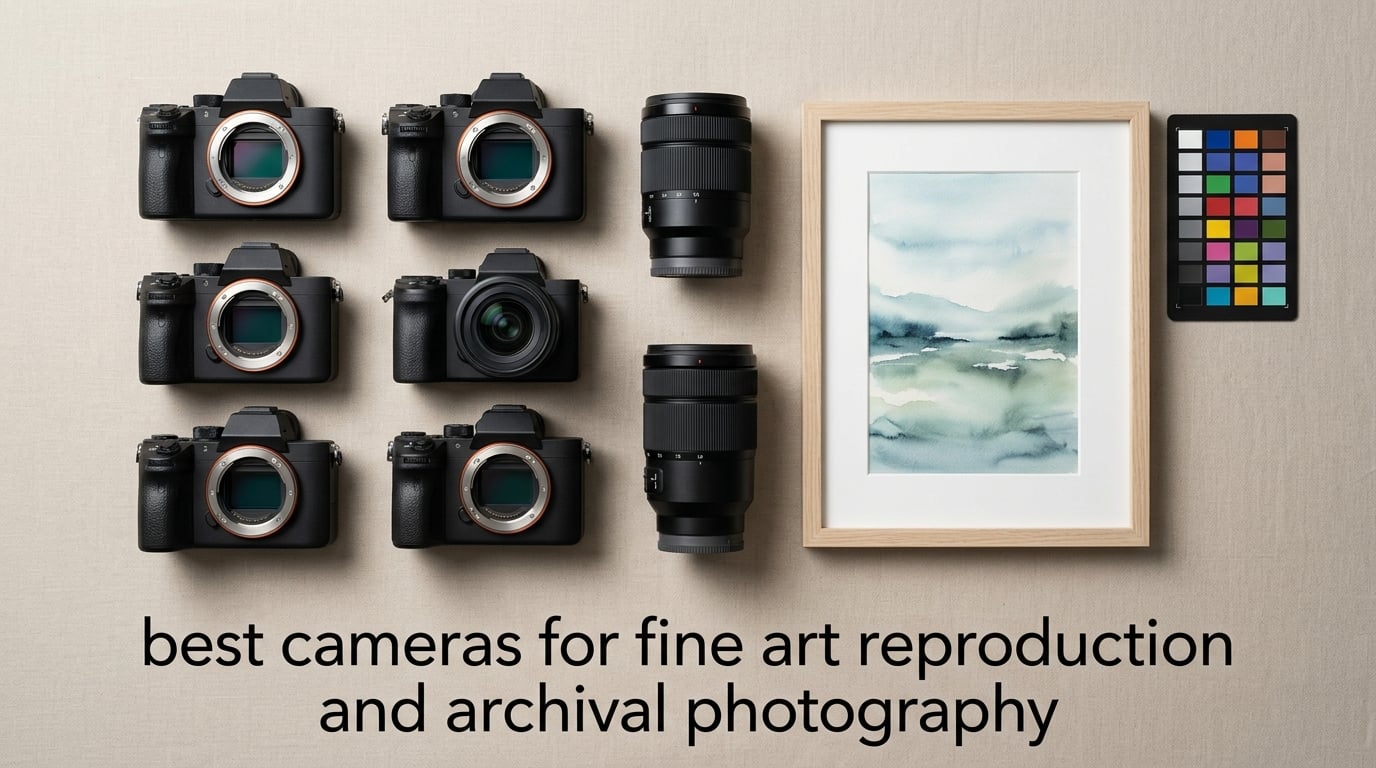 best cameras for fine art reproduction and archival photography