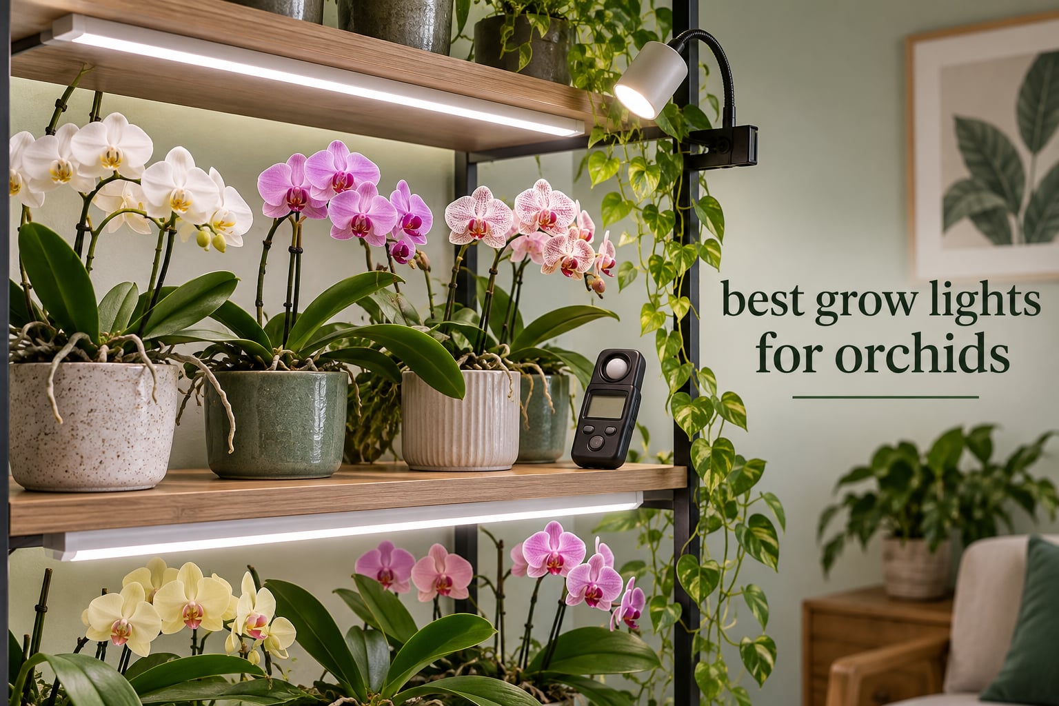 best grow lights for orchids