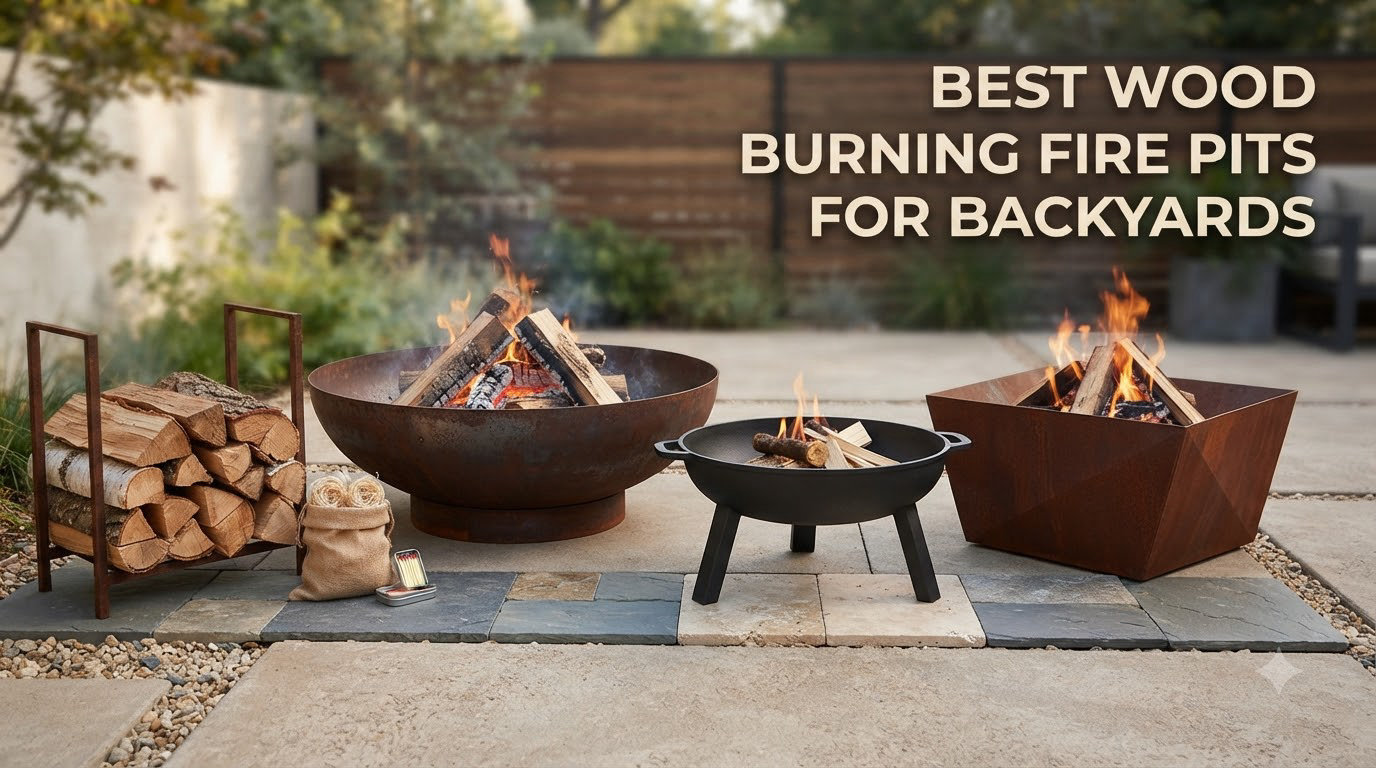 best wood burning fire pits for backyards