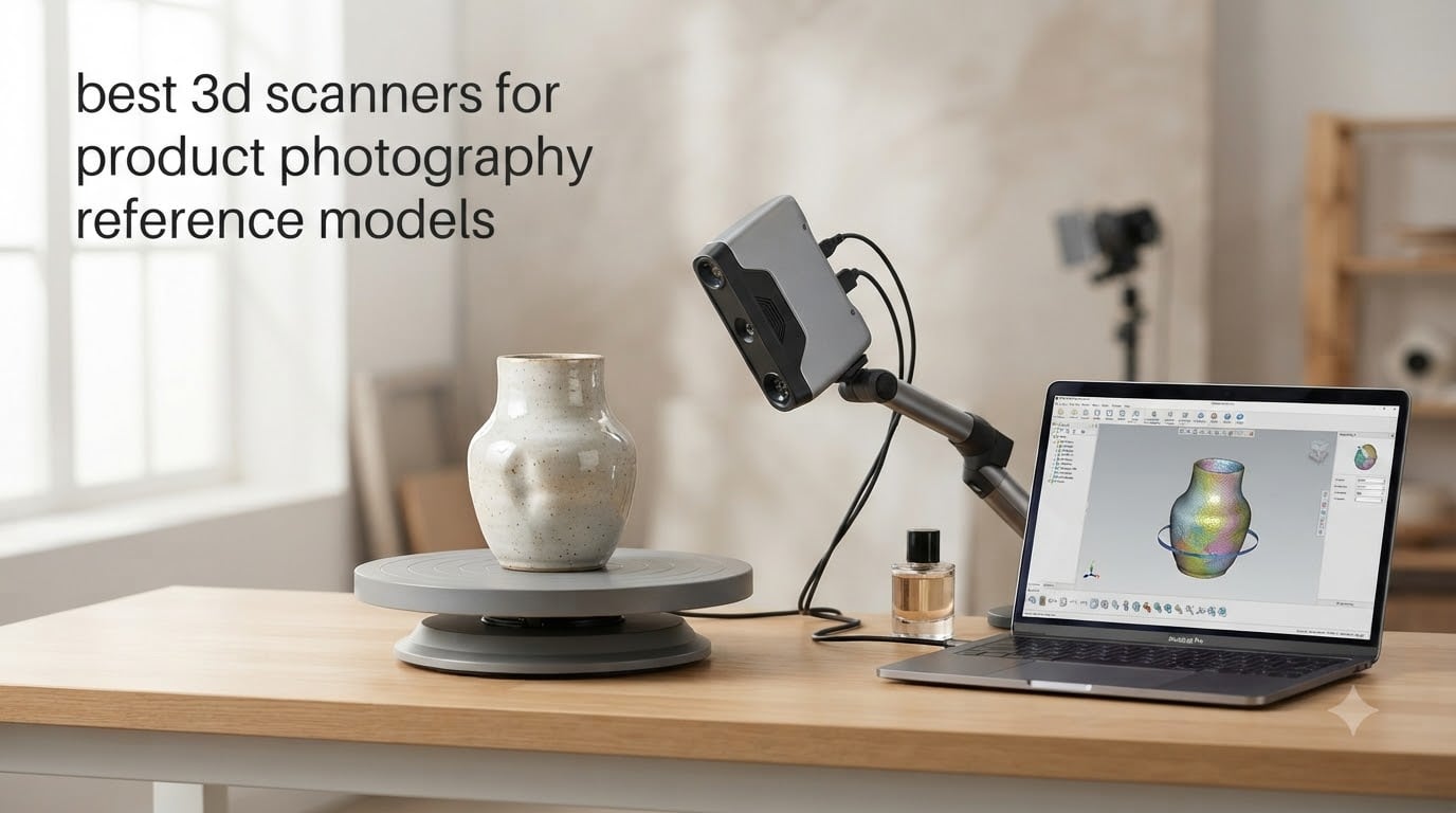 best 3d scanners for product photography reference models