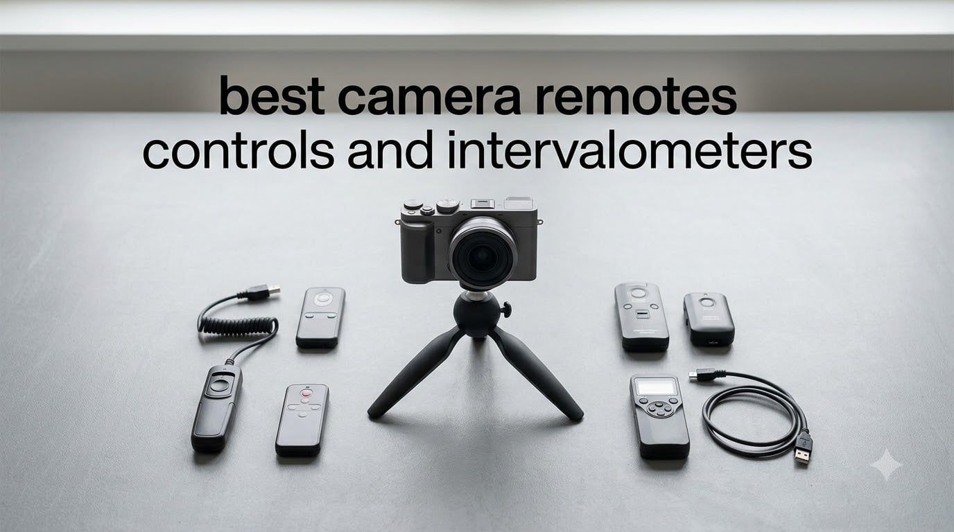 best camera remotes controls and intervalometers