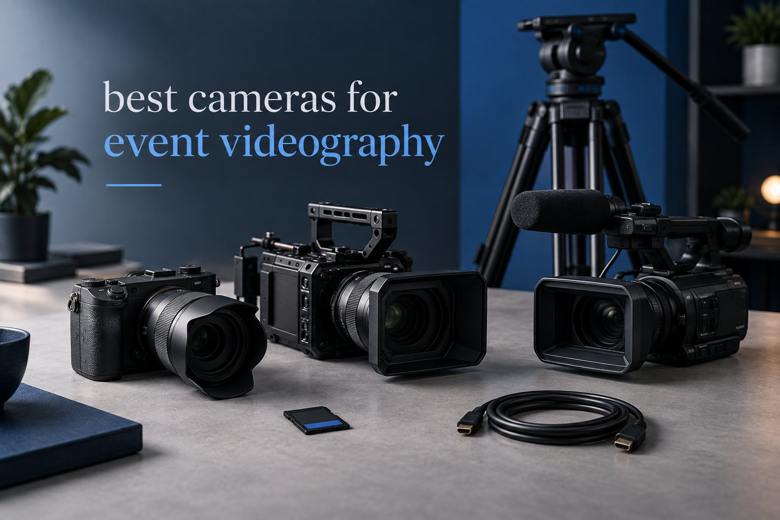 best cameras for event videography