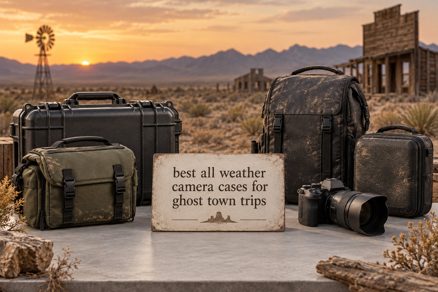best all weather camera cases for ghost town trips