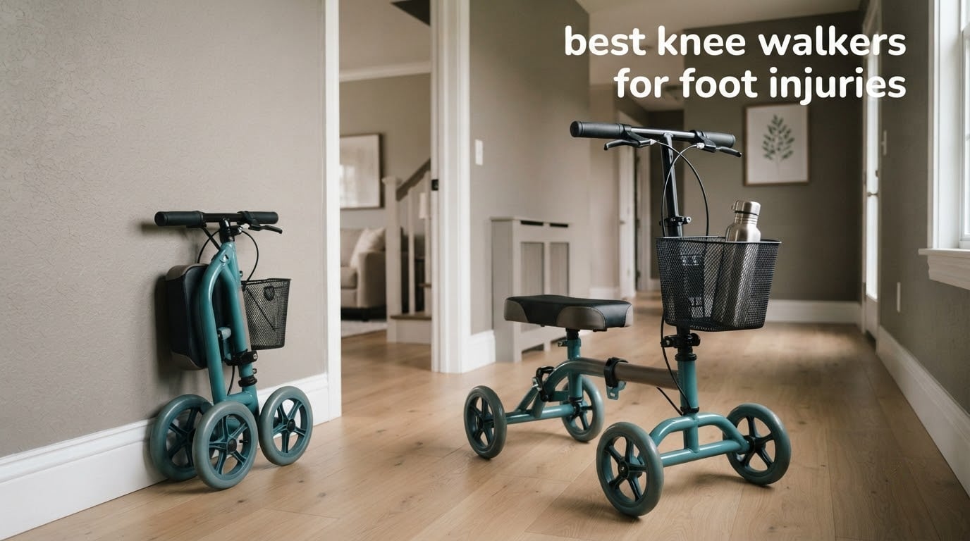 best knee walkers for foot injuries