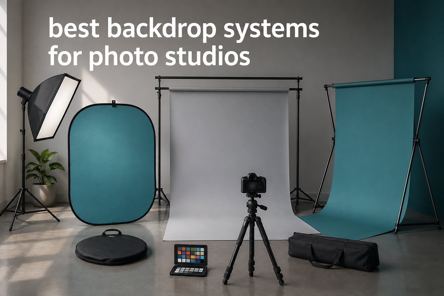 best backdrop systems for photo studios