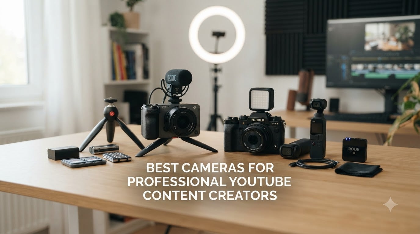 best cameras for professional youtube content creators