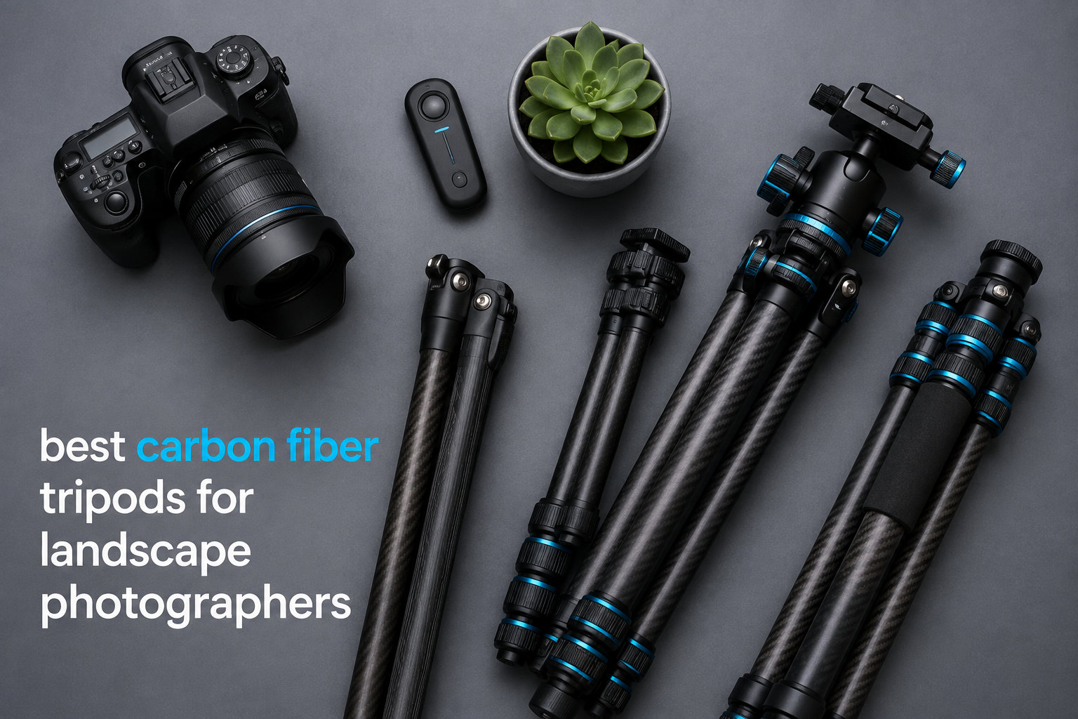 best carbon fiber tripods for landscape photographers