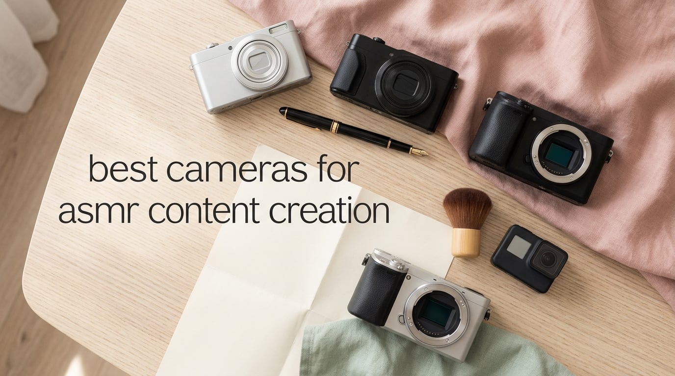 best cameras for asmr content creation