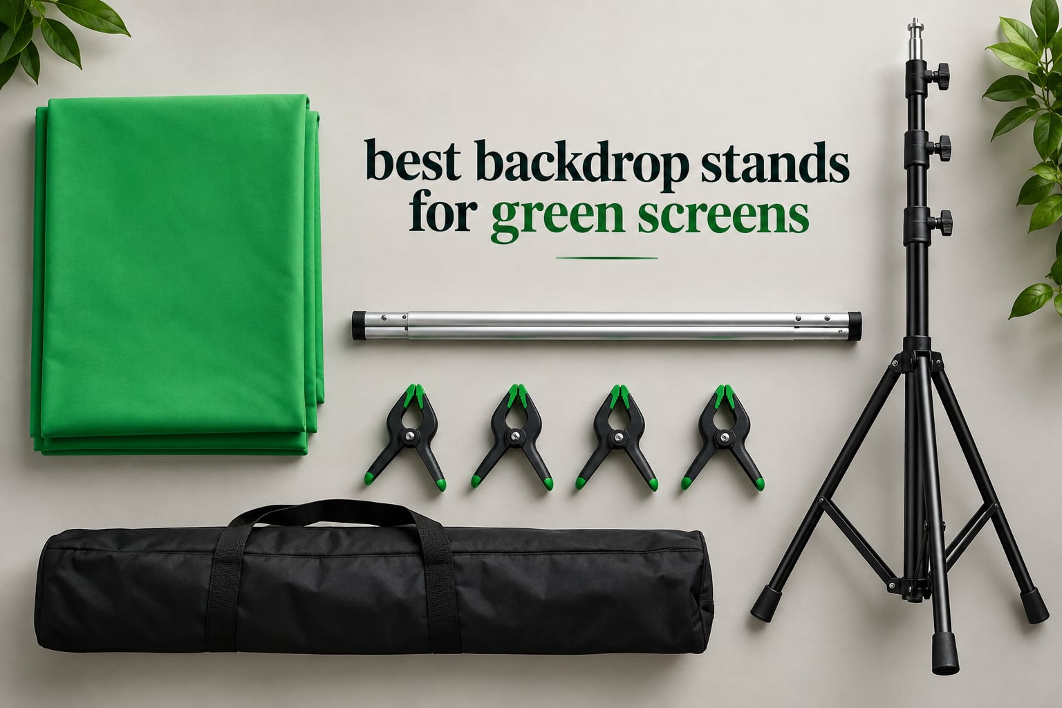 best backdrop stands for green screens