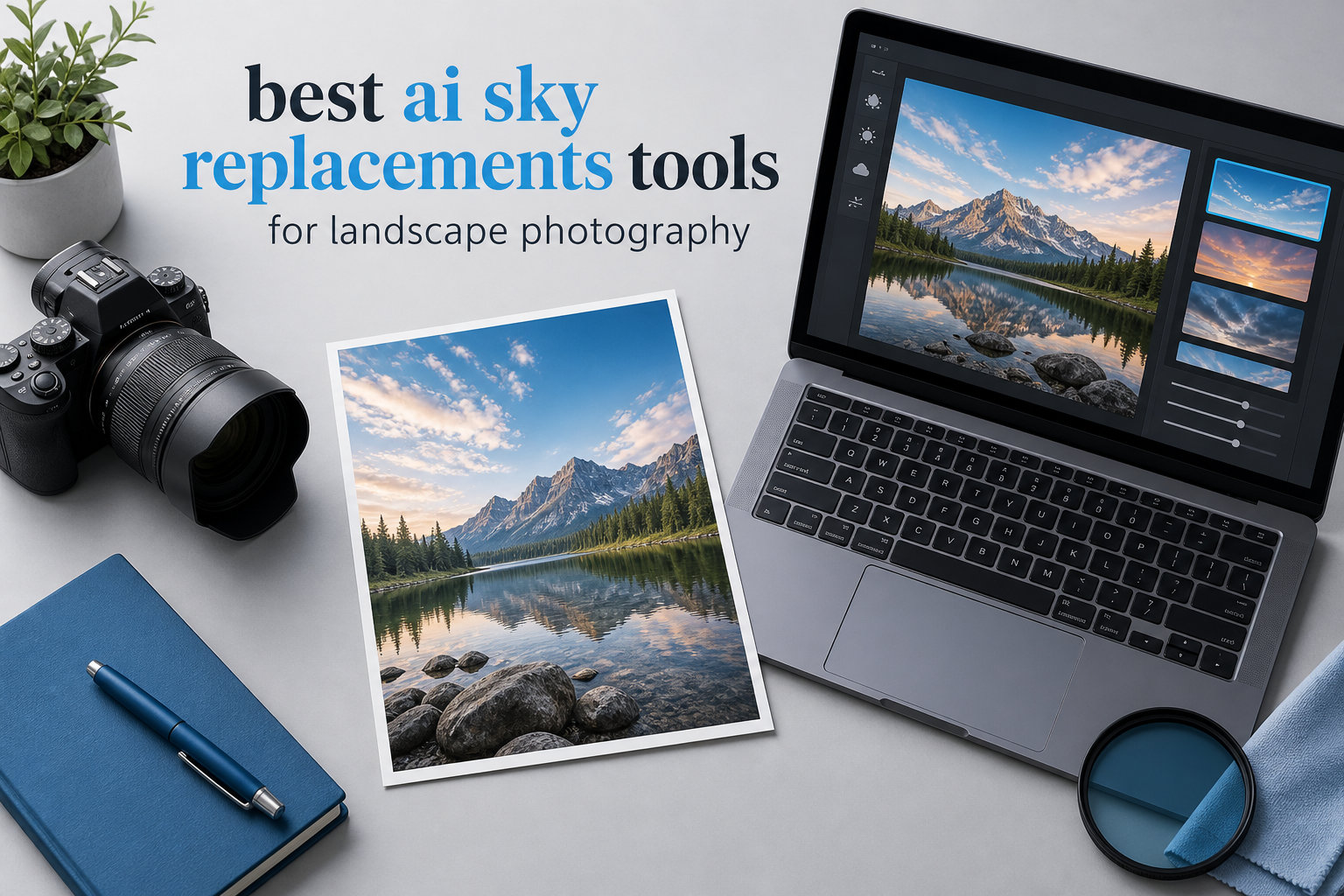 best ai sky replacements tools for landscape photography
