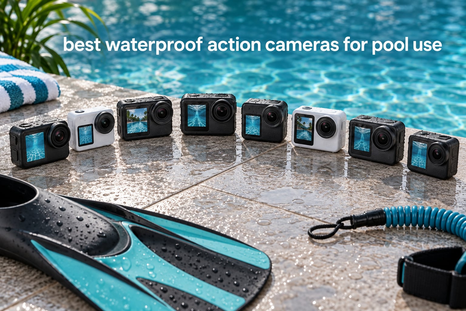 best waterproof action cameras for pool use