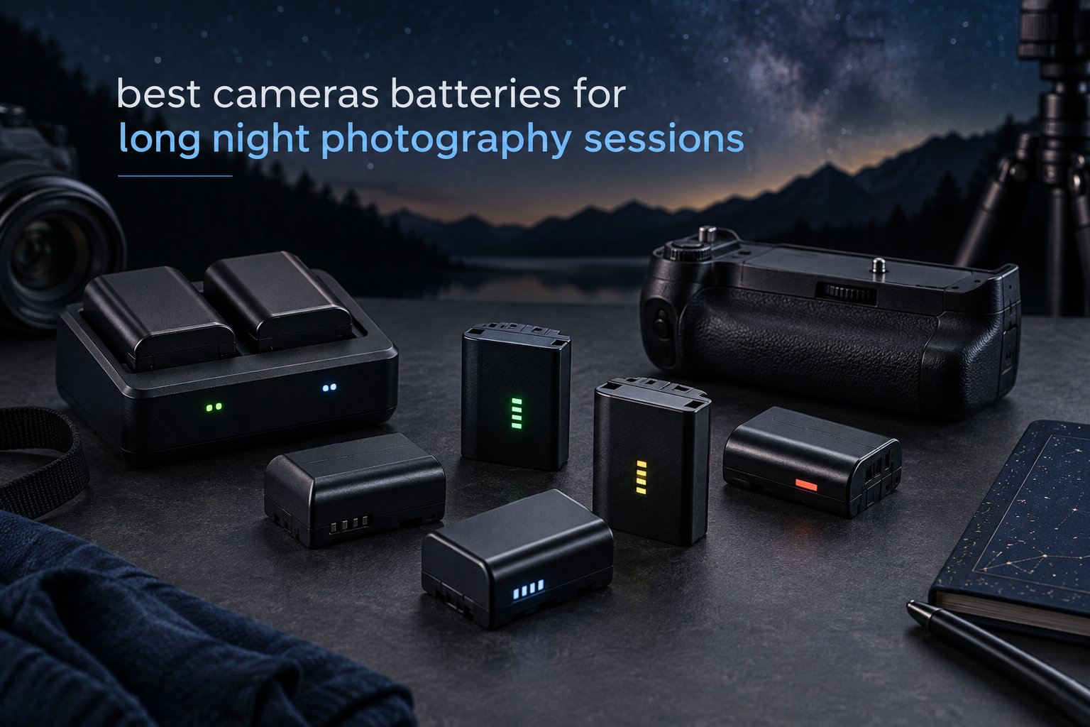 best cameras batteries for long night photography sessions