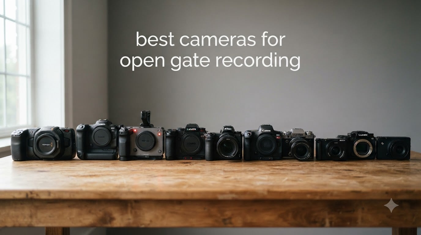 best cameras for open gate recording