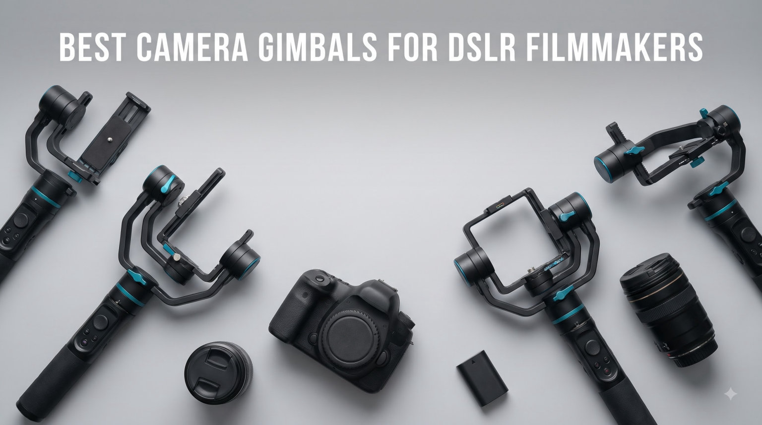 best camera gimbals for dslr filmmakers