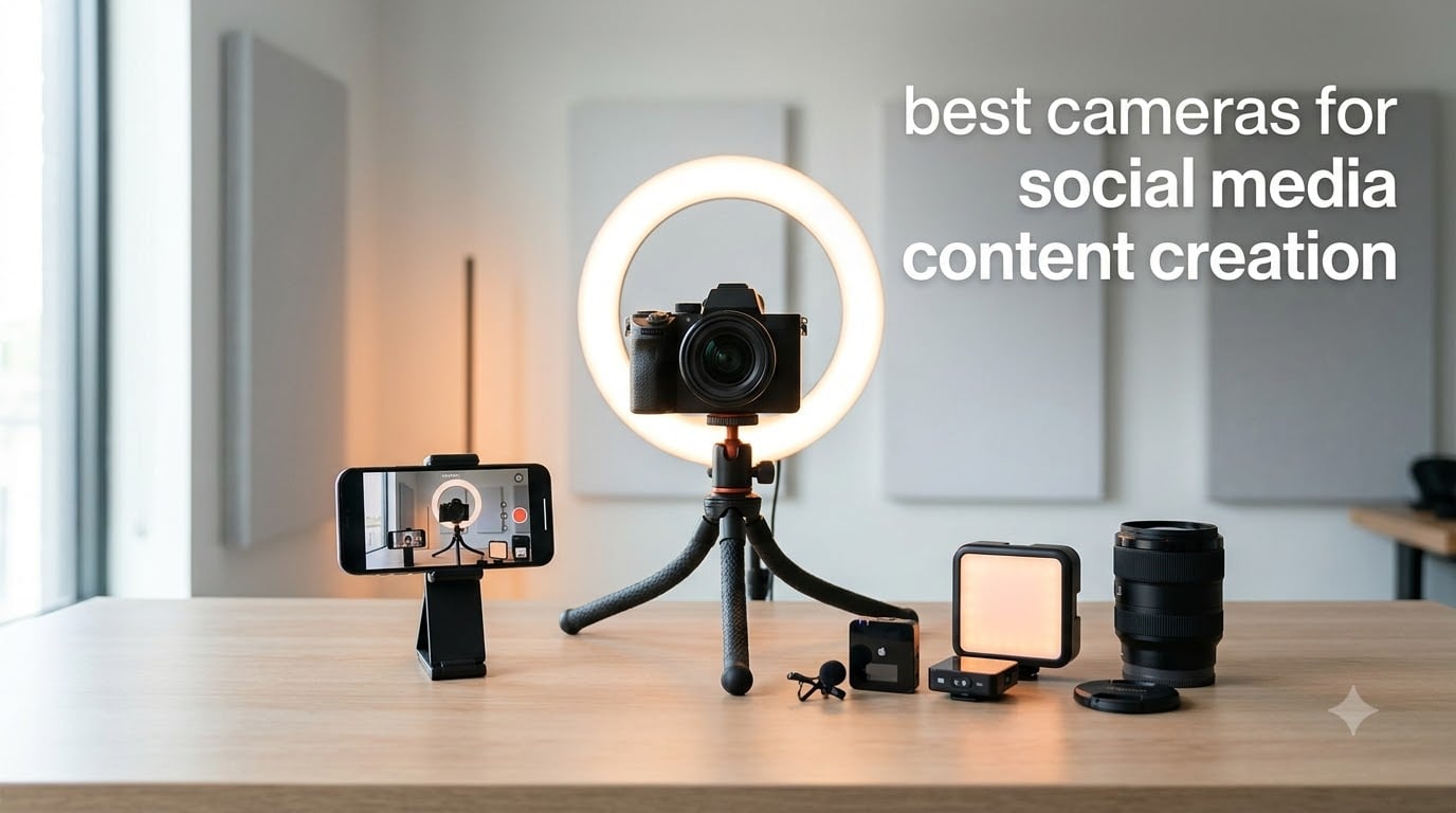 best cameras for social media content creation