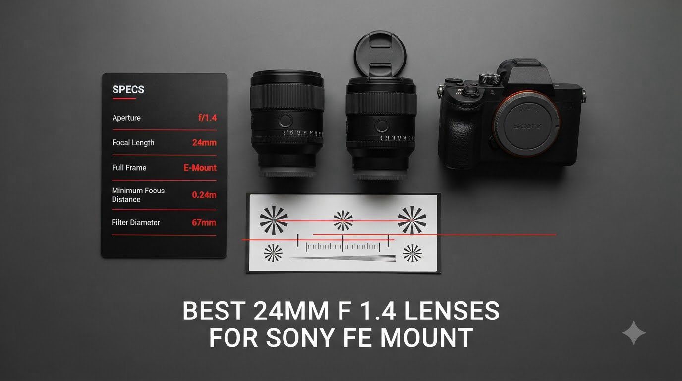 best 24mm f 1.4 lenses for sony fe mount