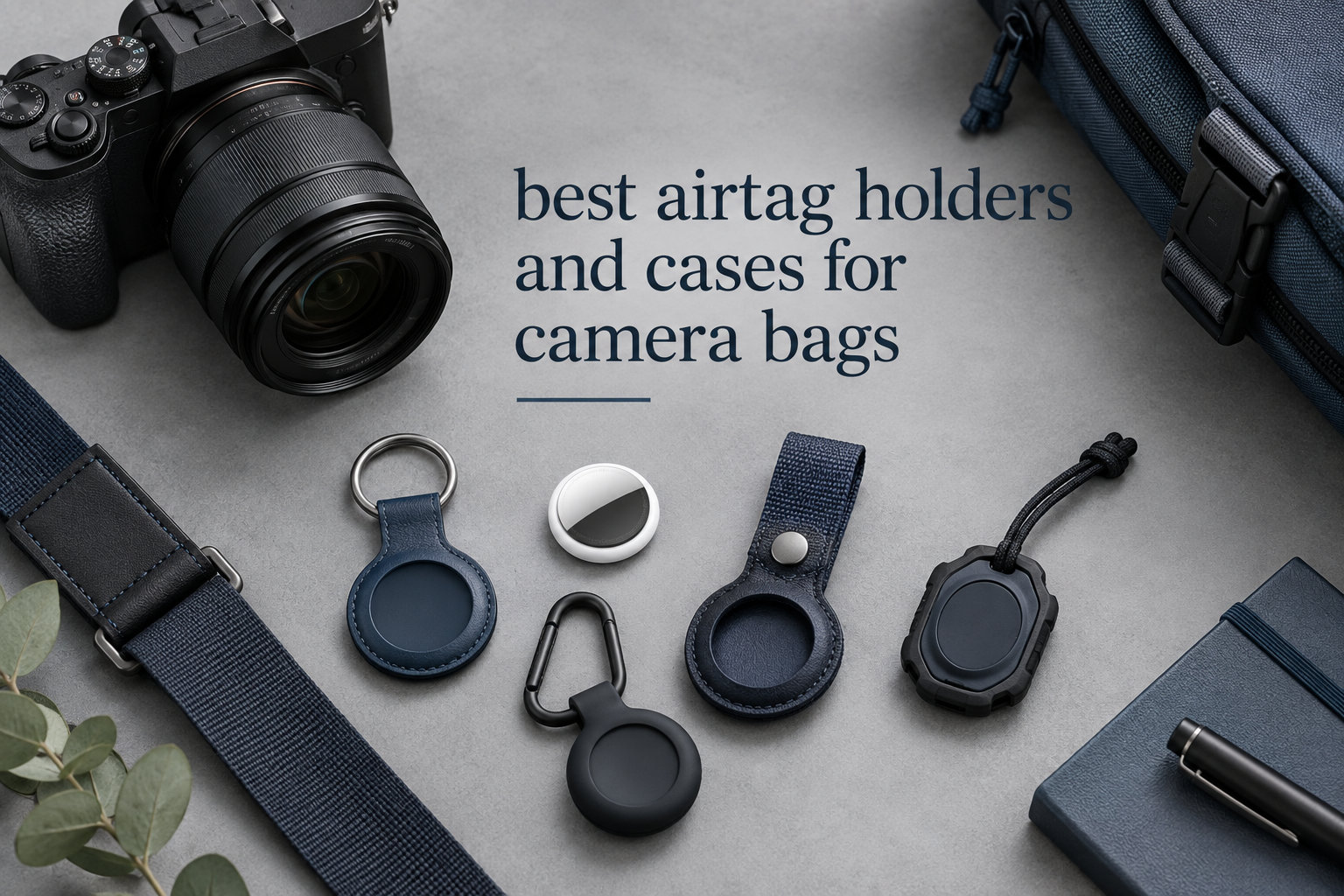 best airtag holders and cases for camera bags