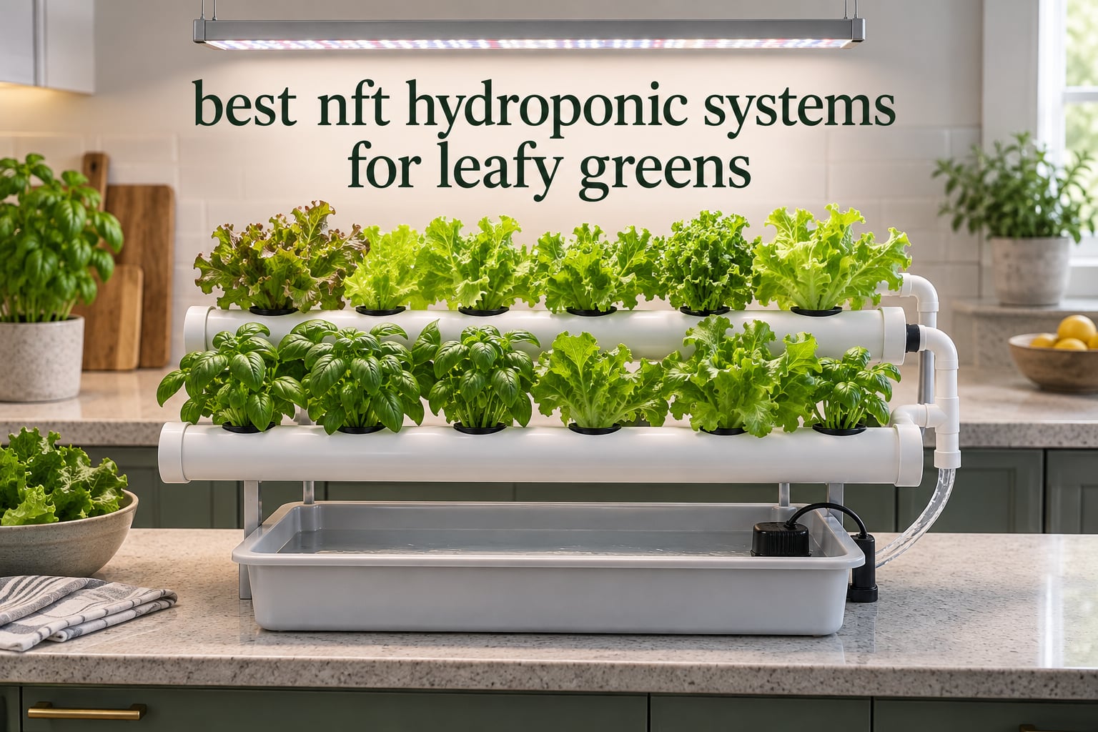 best nft hydroponic systems for leafy greens