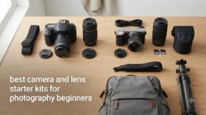 best camera and lens starter kits for photography beginners
