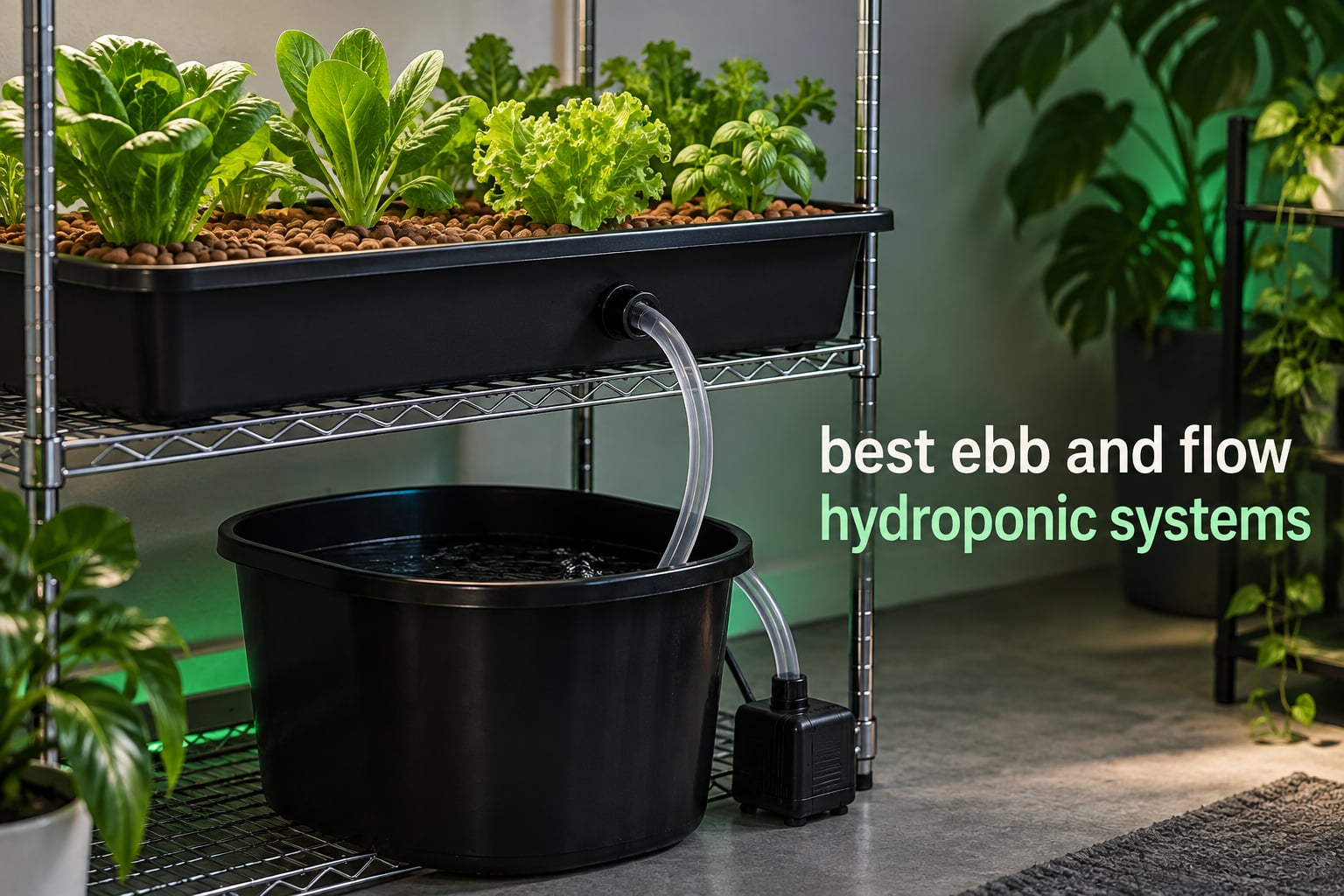 best ebb and flow hydroponic systems