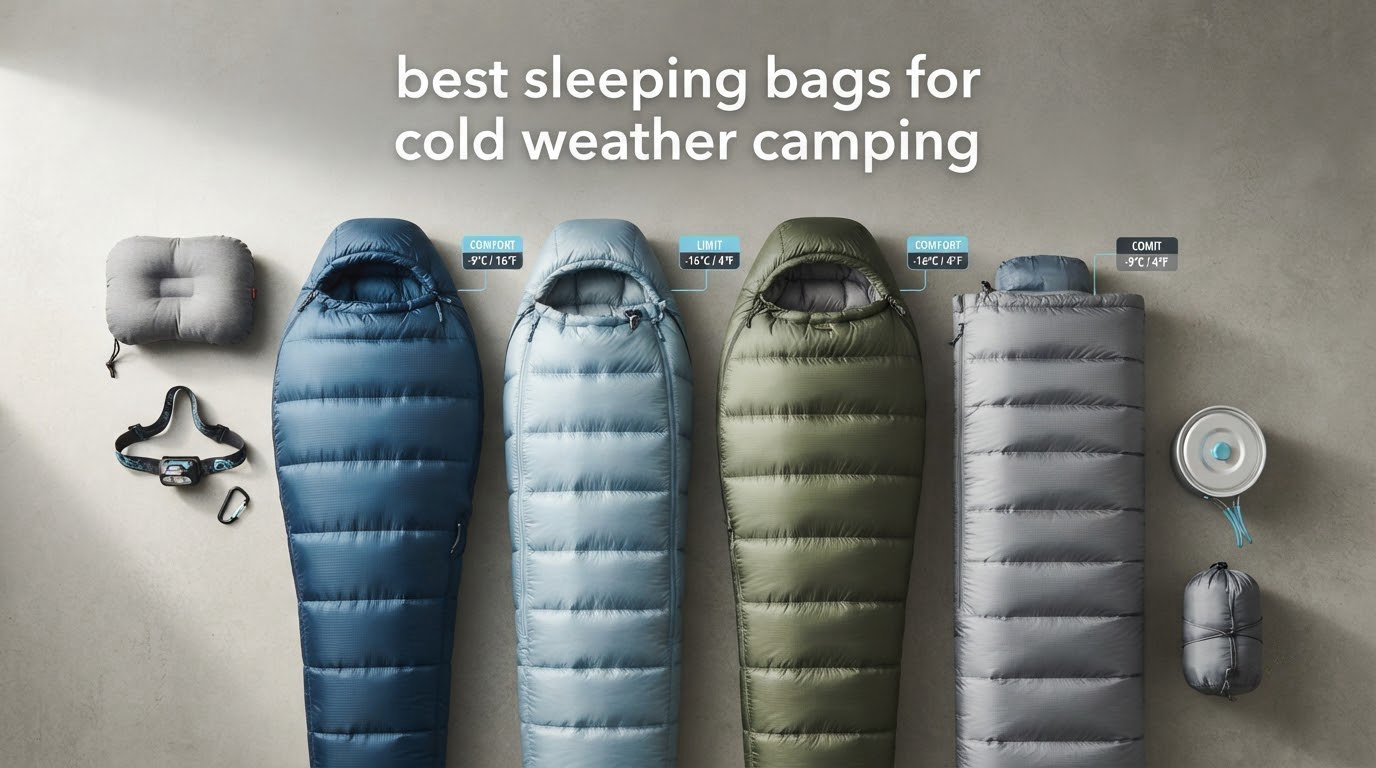 best sleeping bags for cold weather camping